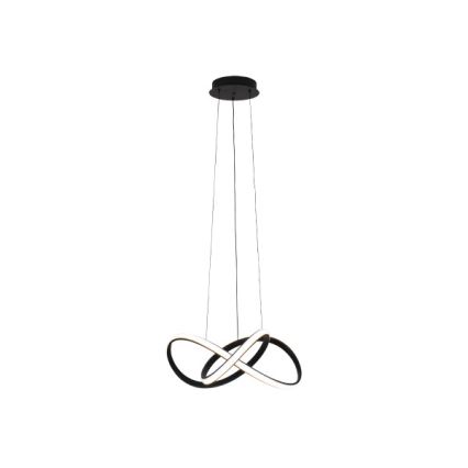 Dimmable LED cable-hung pendant light LED/65W/230V 3000-6500K Ø 49 cm + remote control