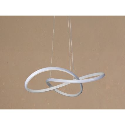LED Dimmable Cable-Suspended Pendant Light LED/65W/230V 3000-6500K Ø49 cm + Remote Control