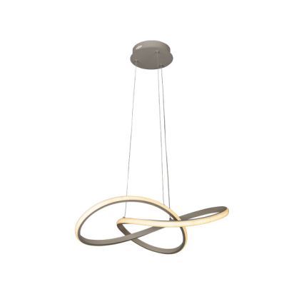 LED Dimmable Cable-Suspended Pendant Light LED/65W/230V 3000-6500K Ø49 cm + Remote Control