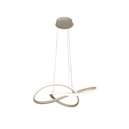 LED Dimmable Cable-Suspended Pendant Light LED/65W/230V 3000-6500K Ø49 cm + Remote Control