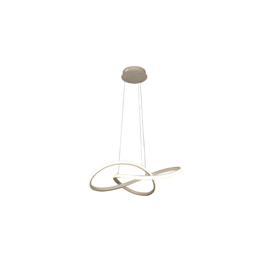 LED Dimmable Cable-Suspended Pendant Light LED/65W/230V 3000-6500K Ø49 cm + Remote Control