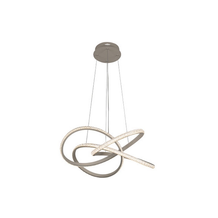 Dimmable LED pendant on cable LED/95W/230V 3000-6500K Ø 57 cm + remote control