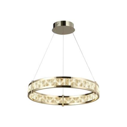 ENRIQUE Dimmable LED Crystal Chandelier on Cable, LED/55W/230V, 3000–6000K, Ø 80 cm + Remote Control