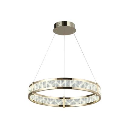 ENRIQUE Dimmable LED Crystal Chandelier on Cable, LED/55W/230V, 3000–6000K, Ø 80 cm + Remote Control