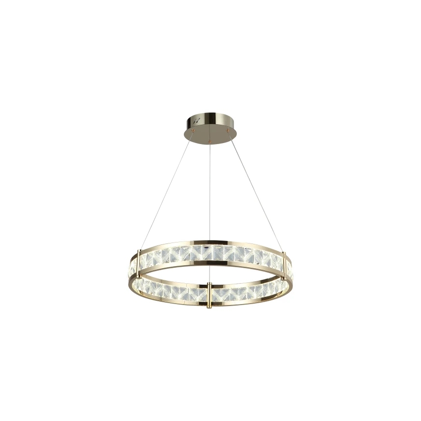 ENRIQUE Dimmable LED Crystal Chandelier on Cable, LED/55W/230V, 3000–6000K, Ø 80 cm + Remote Control