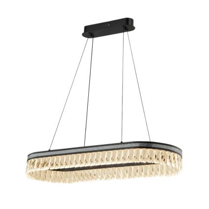 Dimmable LED Crystal Chandelier on Cable THALIA LED/50W/230V 3000-6000K + Remote Control