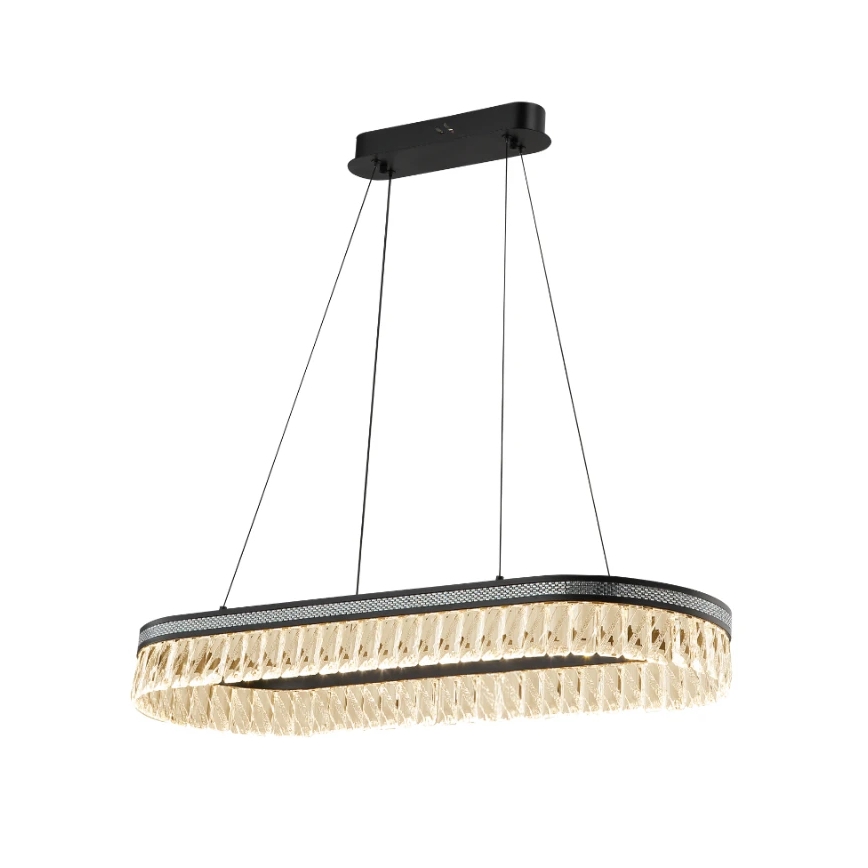Dimmable LED Crystal Chandelier on Cable THALIA LED/50W/230V 3000-6000K + Remote Control