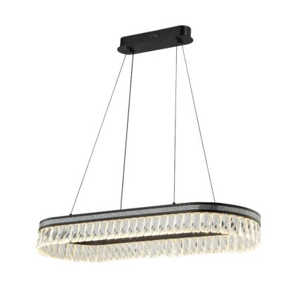 Dimmable LED Crystal Chandelier on Cable THALIA LED/50W/230V 3000-6000K + Remote Control