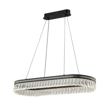 Dimmable LED Crystal Chandelier on Cable THALIA LED/50W/230V 3000-6000K + Remote Control
