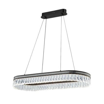 Dimmable LED Crystal Chandelier on Cable THALIA LED/50W/230V 3000-6000K + Remote Control