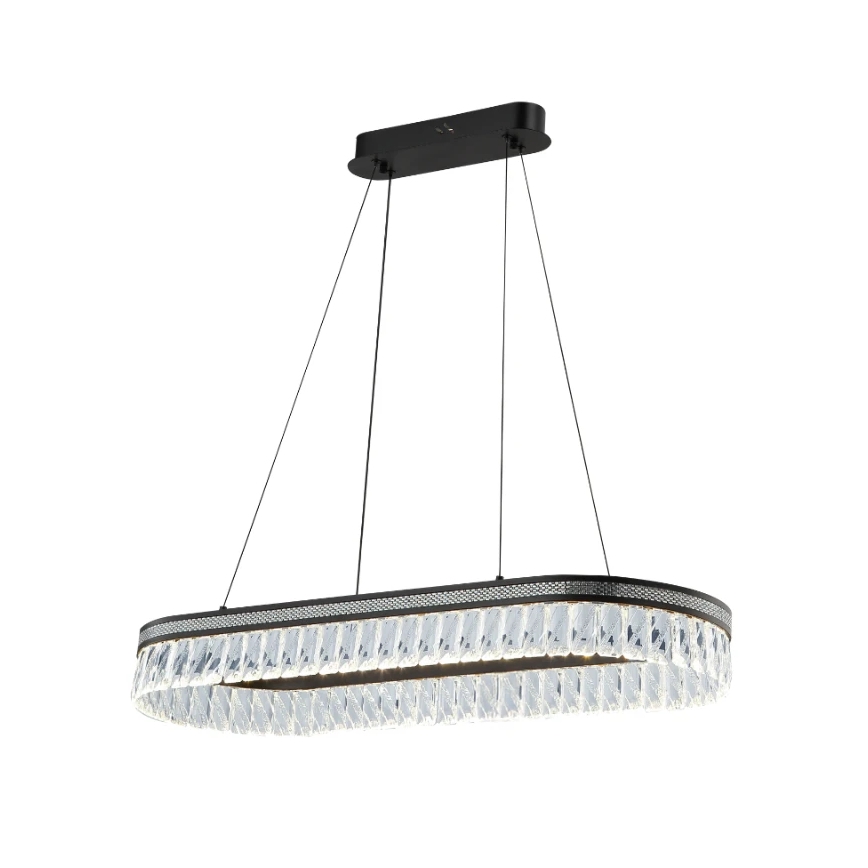 Dimmable LED Crystal Chandelier on Cable THALIA LED/50W/230V 3000-6000K + Remote Control