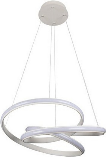 LED Dimmable Cable-Suspended Pendant Light LED/85W/230V 3000-6500K Ø 49 cm + Remote Control