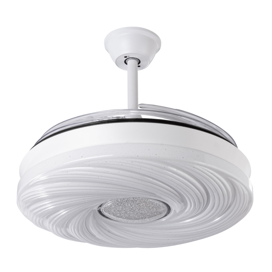 LED Dimmable ceiling fan LED/60W/230V 3000-6000K d. 50 cm white + remote control