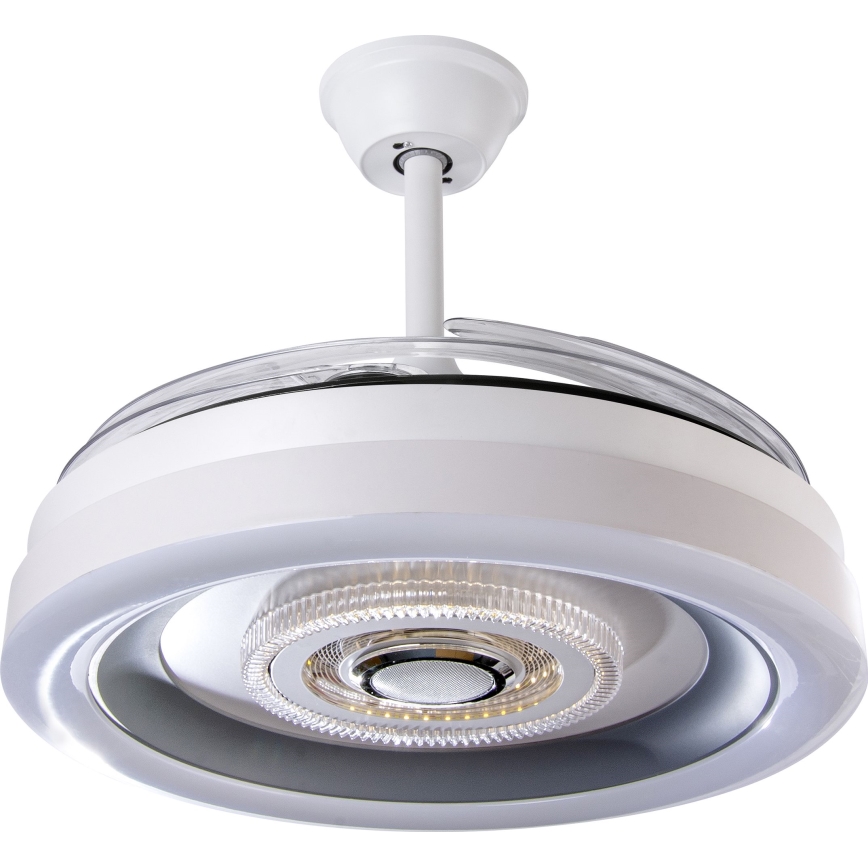 LED Dimmable ceiling fan LED/60W/230V 3000-6000K d. 50 cm white + remote control