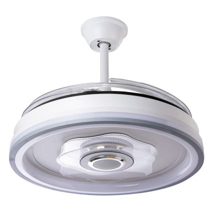 LED Dimmable ceiling fan LED/70W/230V 3000-6000K d. 50 cm white + remote control