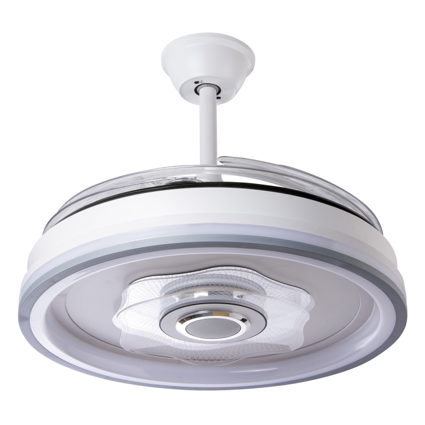 LED Dimmable ceiling fan LED/70W/230V 3000-6000K d. 50 cm white + remote control