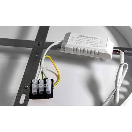 LED Dimmable ceiling light ARIES LED/54W/230V 3000-6500K + remote control