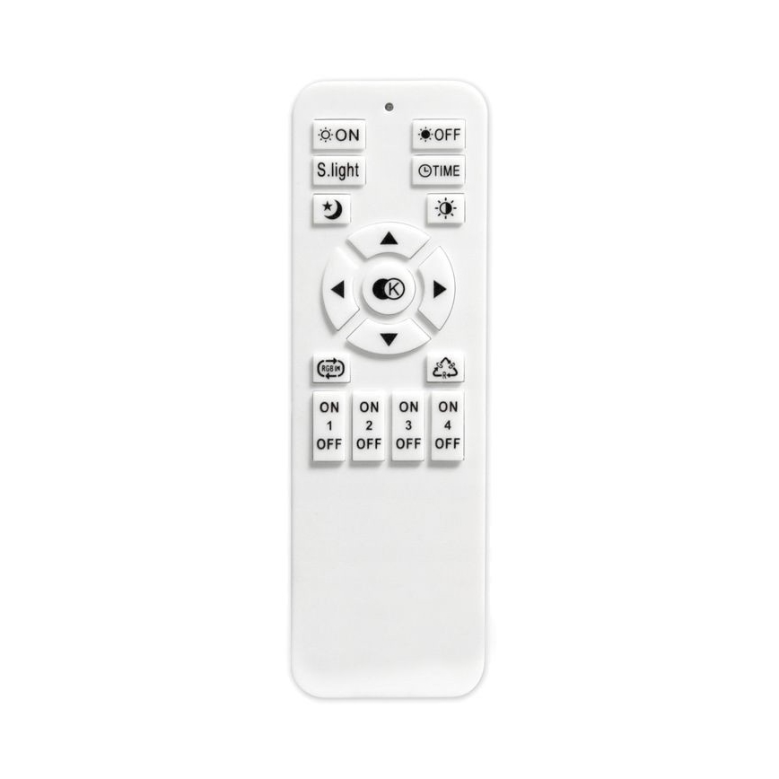 LED Dimmable ceiling light ARIES LED/54W/230V 3000-6500K + remote control