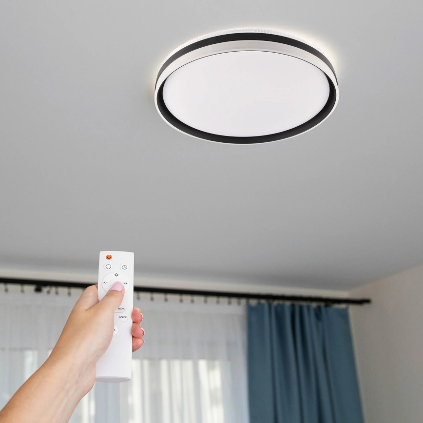 LED Dimmable bathroom ceiling light BARBARA LED/72W/230V d. 48,5 cm 3000-6000K IP44 + remote control