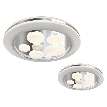 LED Dimmable ceiling light BUBBLES LED/48W/230V + remote control