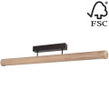 LED Dimmable ceiling light CONOR LED/34,5W/230V oak – FSC certified