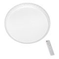 LED Dimmable ceiling light CRUZ LED/40W/230V 2000lm + remote control