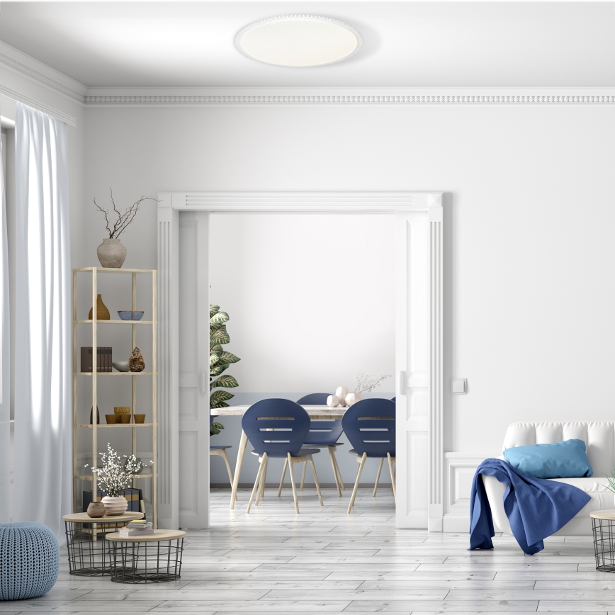 LED Dimmable ceiling light CRUZ LED/40W/230V 2000lm + remote control