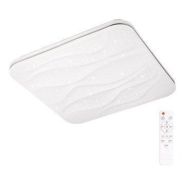 LED Dimmable ceiling light DESERT LED/72W/230V + remote control