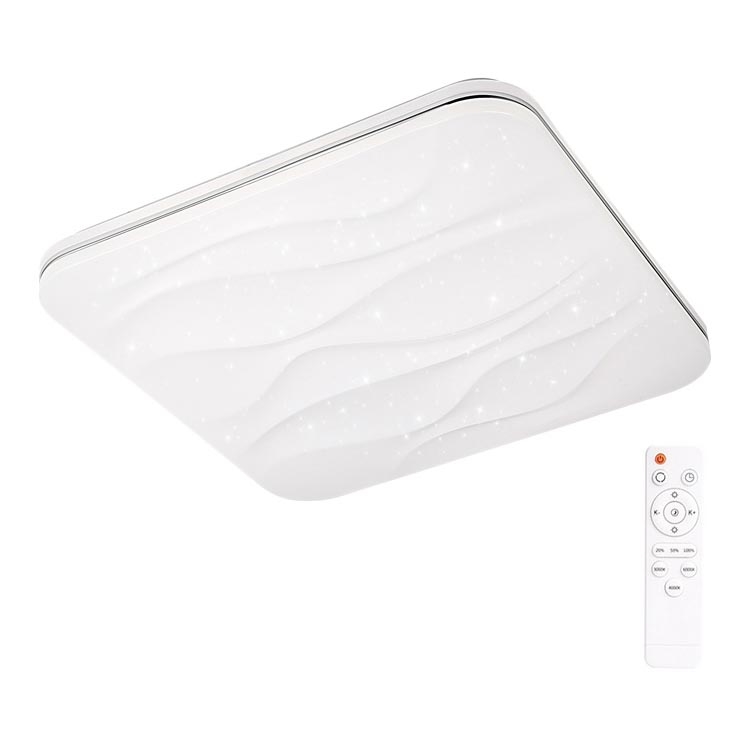 LED Dimmable ceiling light DESERT LED/72W/230V + remote control