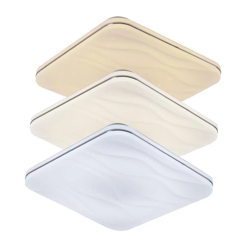 LED Dimmable ceiling light DESERT LED/72W/230V + remote control