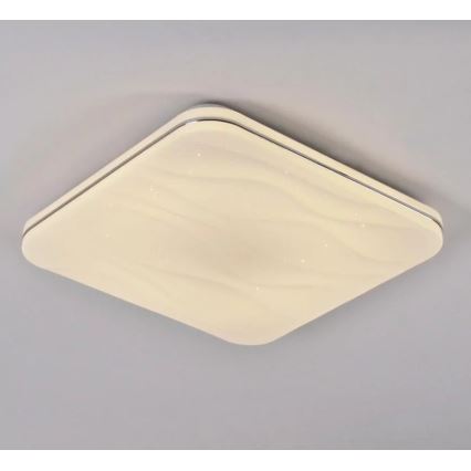 LED Dimmable ceiling light DESERT LED/72W/230V + remote control