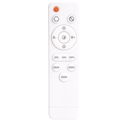 LED Dimmable ceiling light DESERT LED/72W/230V + remote control