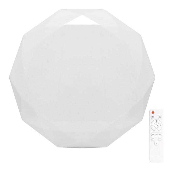 LED Dimmable ceiling light DIAMANT LED/50W/230V + remote control