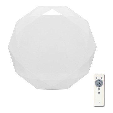 LED Dimmable ceiling light DIAMANT LED/80W/230V + remote control