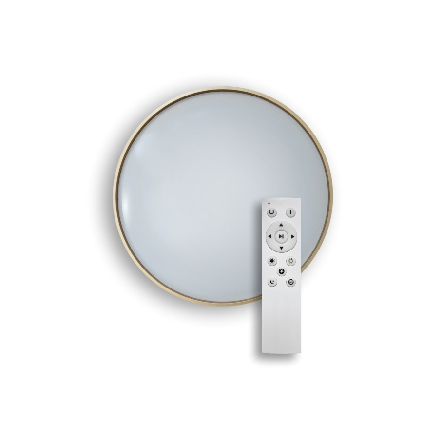 LED Dimmable ceiling light DRINA LED/36W/230V 2700-6500K d. 50 cm + remote control