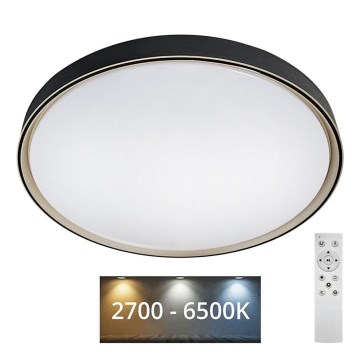 LED Dimmable ceiling light EBRO LED/36W/230V 2700-6500K d. 50 cm + remote control