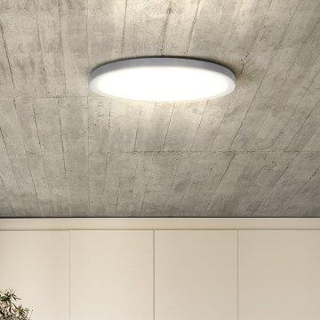 LED Dimmable ceiling light ESTELA LED/36W/230V d. 30 cm white + remote control