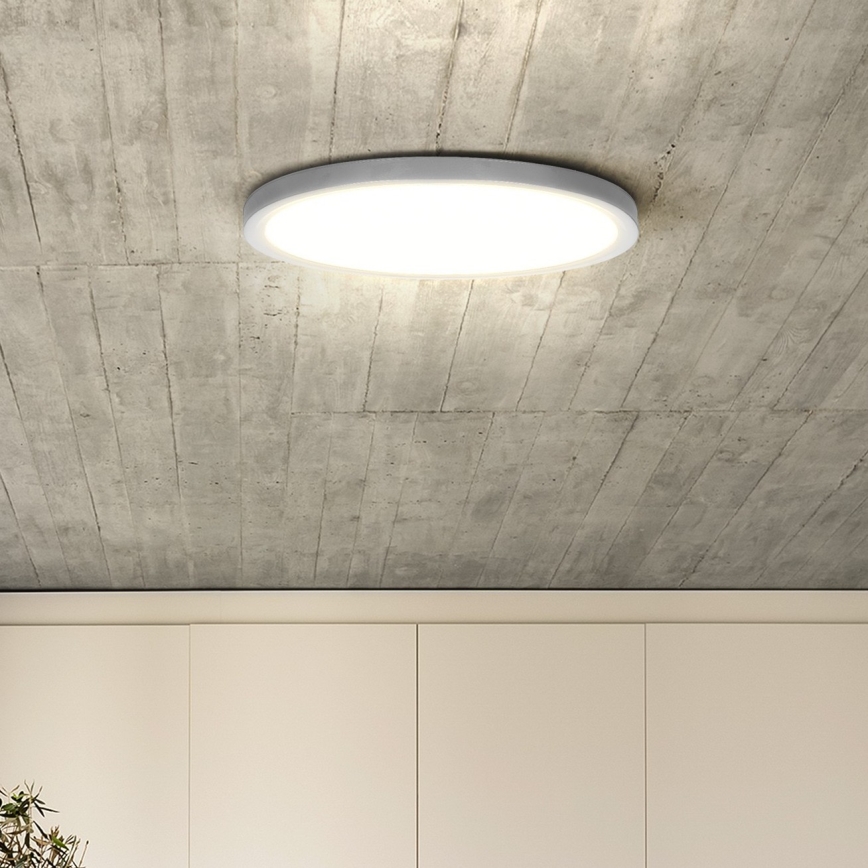 LED Dimmable ceiling light ESTELA LED/36W/230V d. 30 cm white + remote control