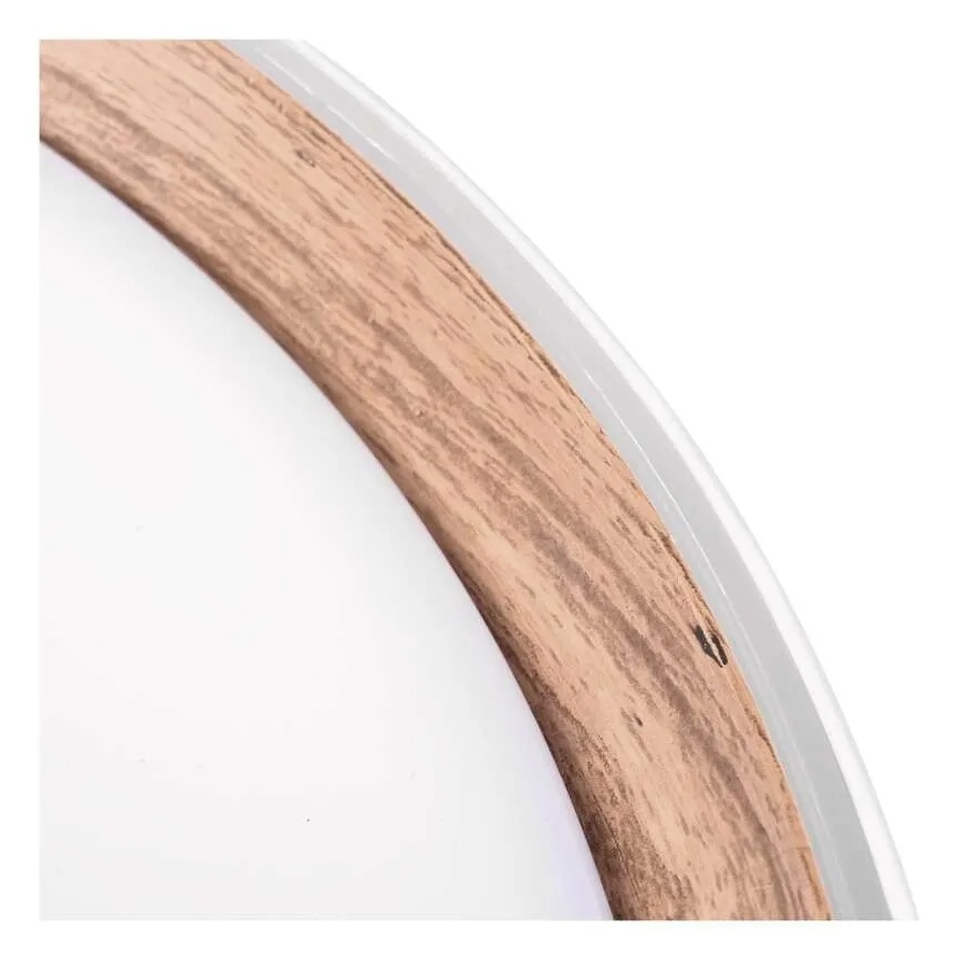 ILVI Dimmable LED Ceiling Light LED/30W/230V 2700-6500K Ø 40 cm White/Beige + Remote Control
