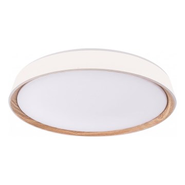 LED Dimmable Ceiling Light ILVI LED/45W/230V 2700-6500K Ø 50 cm White/Beige + Remote Control