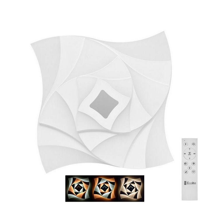 LED Dimmable ceiling light INDI LED/70W/230V 2700-6500K multicolor + remote control