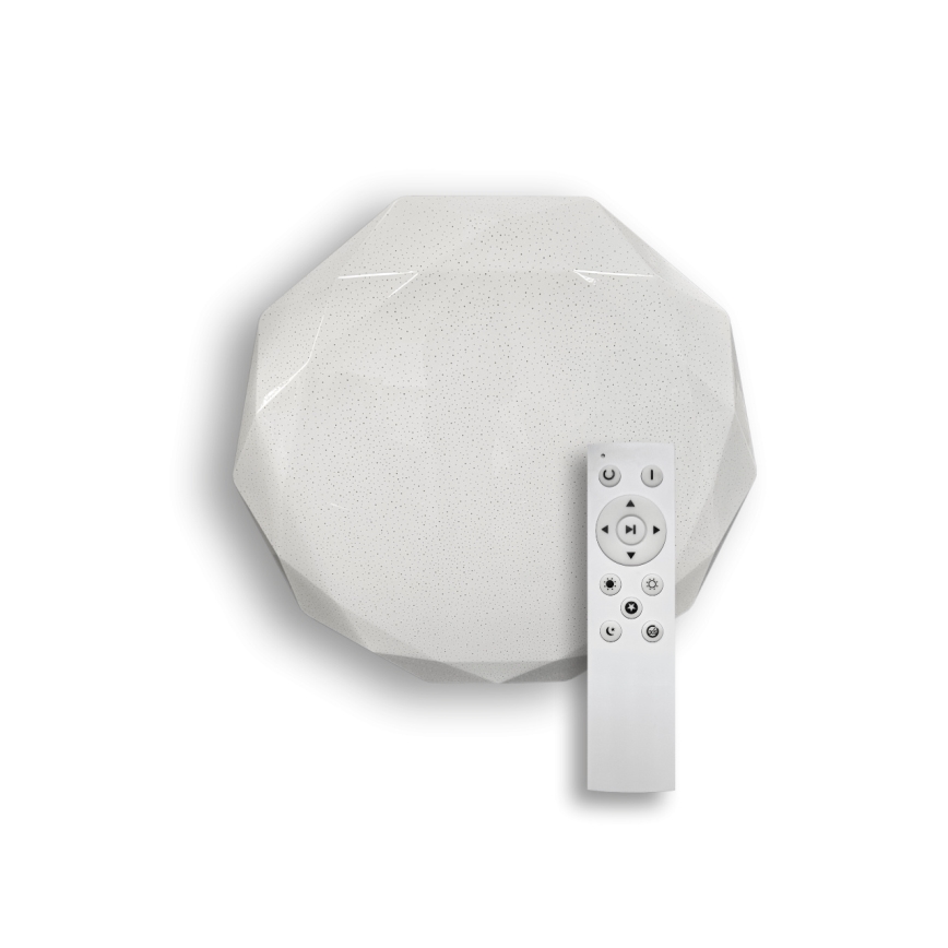 LED Dimmable ceiling light INDUS LED/60W/230V 2700-6500K d. 58 cm + remote control