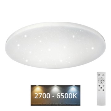 LED Dimmable ceiling light IPOLY LED/60W/230V 2700-6500K d. 58 cm + remote control