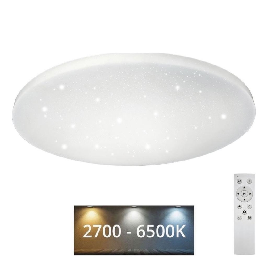LED Dimmable ceiling light IPOLY LED/60W/230V 2700-6500K d. 58 cm + remote control
