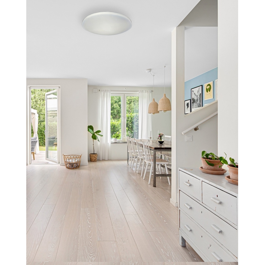 LED Dimmable ceiling light IPOLY LED/60W/230V 2700-6500K d. 58 cm + remote control