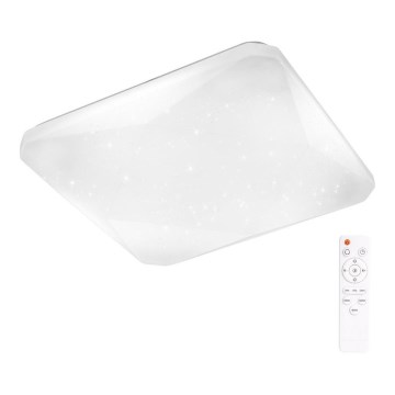 LED Dimmable ceiling light KASTOR with remote controller LED/72W/230V