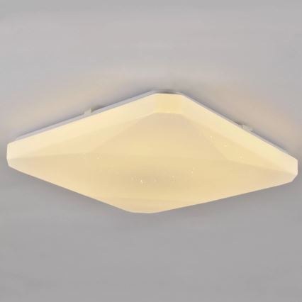LED Dimmable ceiling light KASTOR with remote controller LED/72W/230V