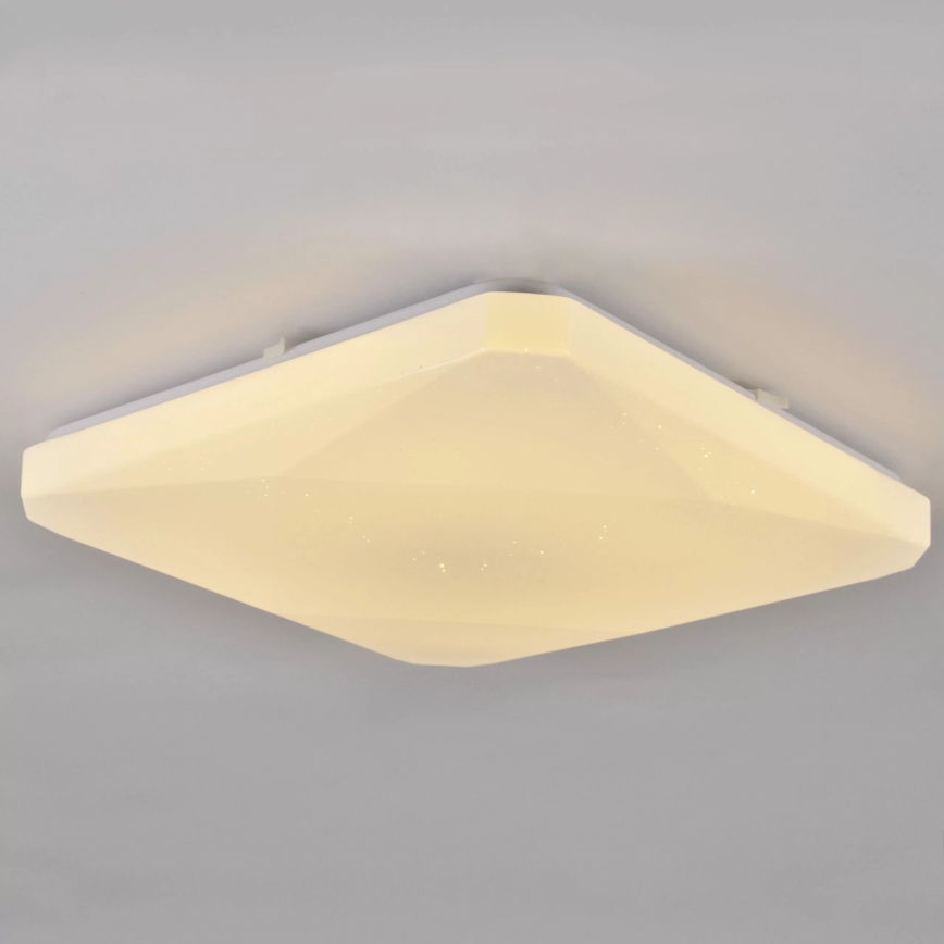 LED Dimmable ceiling light KASTOR with remote controller LED/72W/230V