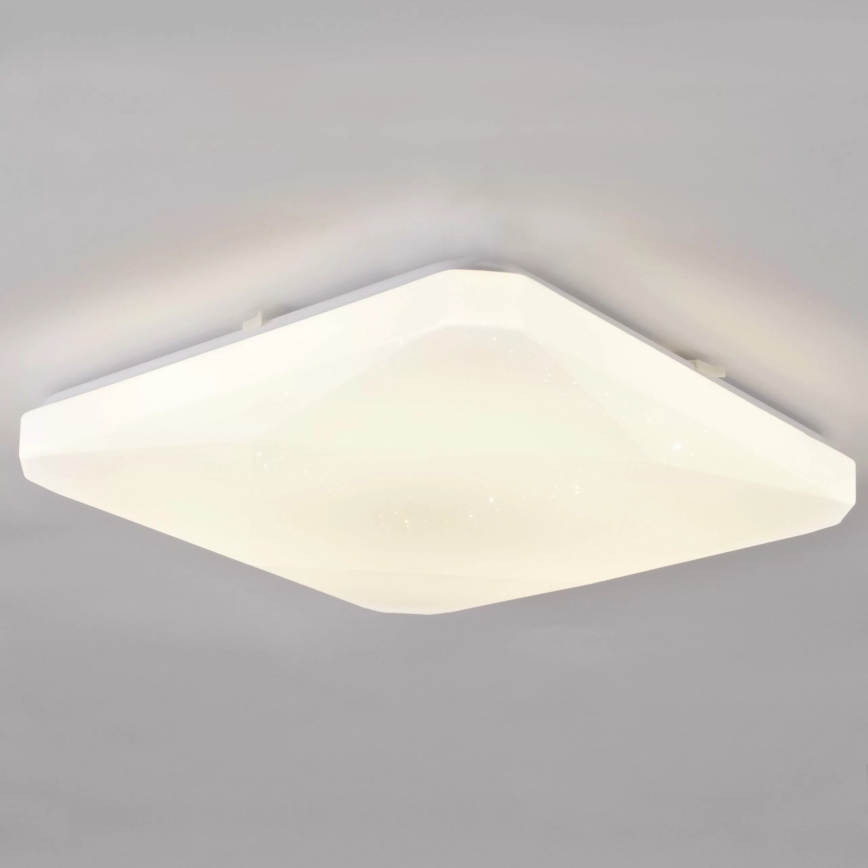 LED Dimmable ceiling light KASTOR with remote controller LED/72W/230V