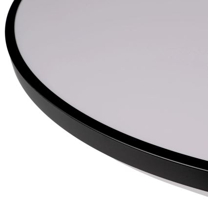 Dimmable LED ceiling light KERN LED/100W/230V 3000/4000/6000K dia. 100 cm black + remote control